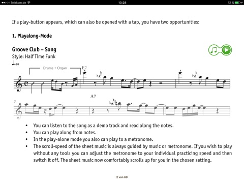 Play the Blues Saxophone 1 screenshot 2