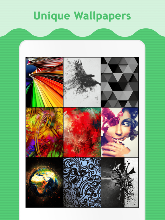 Abstract Wallpapers HD for iPadのおすすめ画像1
