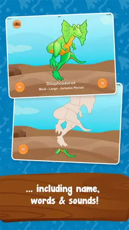 Game screenshot Dinosaur Builder Puzzles Game hack