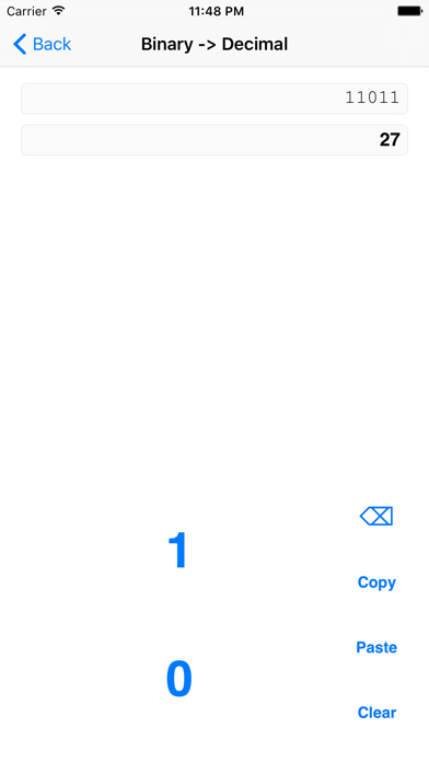 Screenshot #2 pour Base-2 Converter