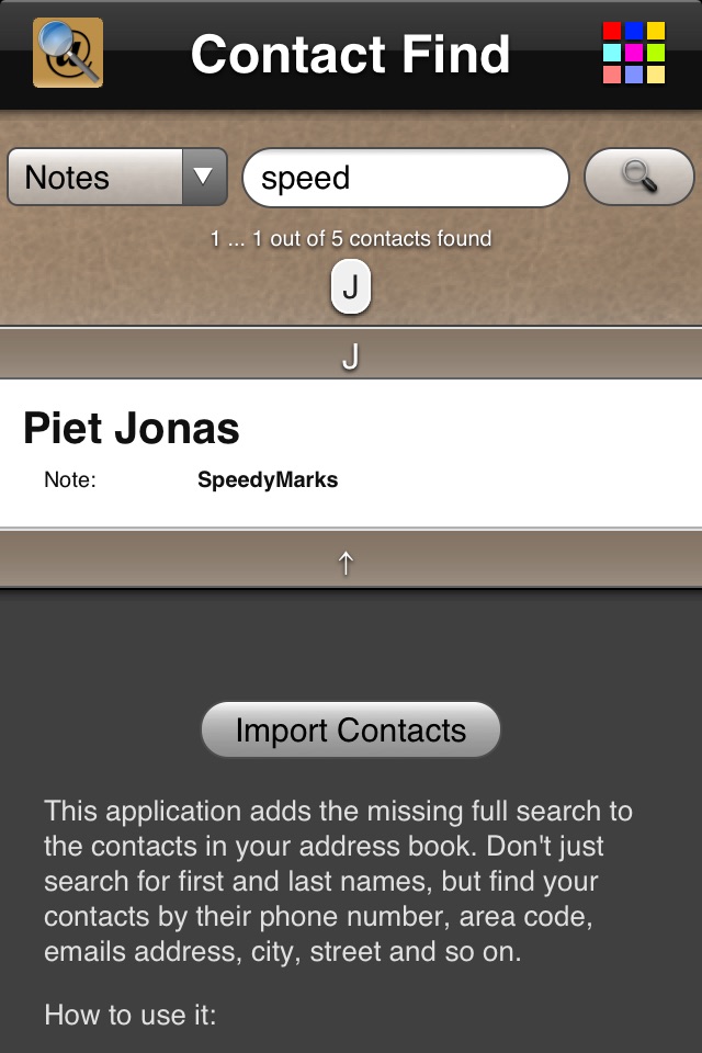 Contact Find screenshot 3