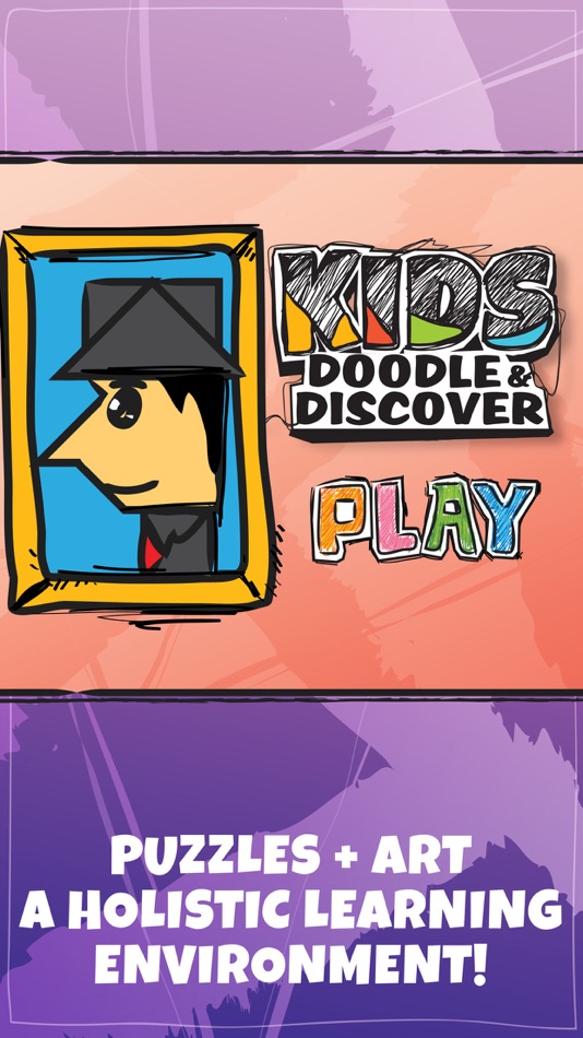 Kids Doodle & Discover: Portraits, Right Brain Fun - 3.6.3 - (iOS)