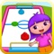 Anna's table air hockey tournament - free kids competition games