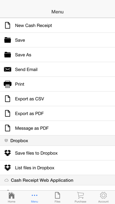 How to cancel & delete Cash Receipt from iphone & ipad 4
