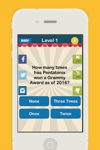 Pentaquiz - The quiz game for the ultimate Pentatonix fan screenshot 4