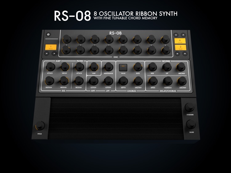 RS-08 | 8 Oscillator Ribbon Synth