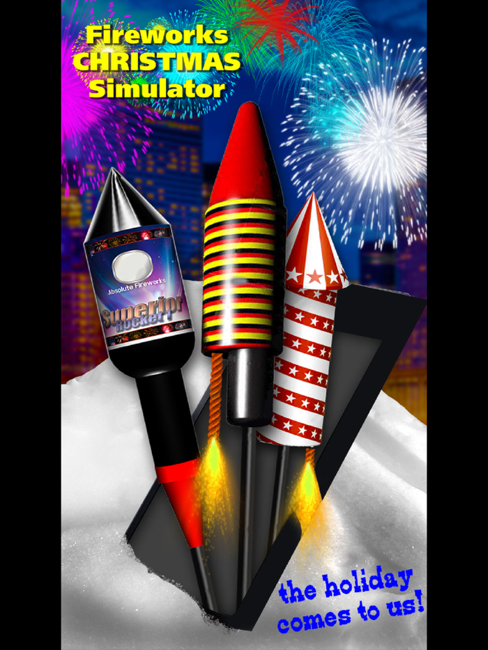 Fireworks Christmas Simulator