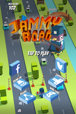 Jammy Road - Penguin and Bird Best Friends! - Fun Game for Free screenshot 2