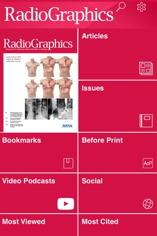 RadioGraphics, RSNA screenshot 4