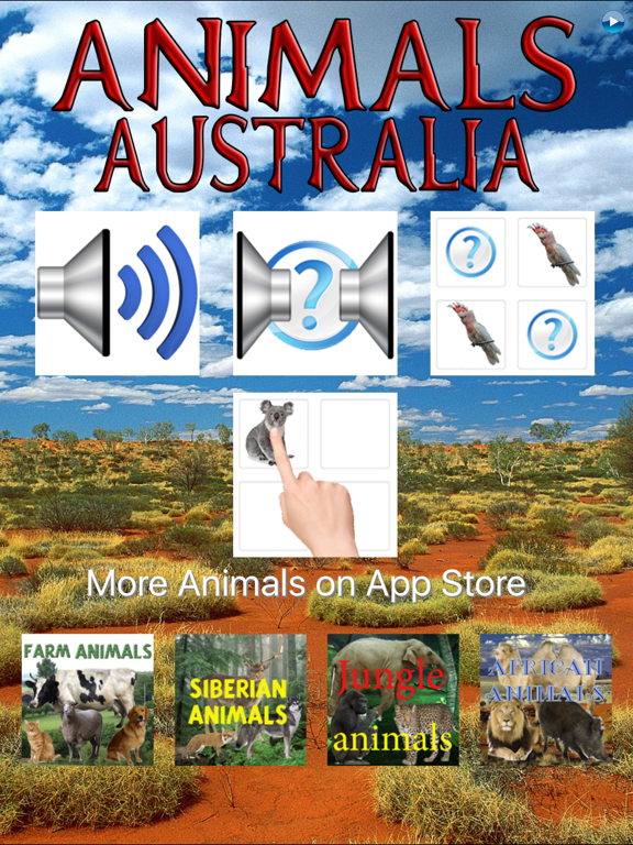 Animals Australia iPad screenshot