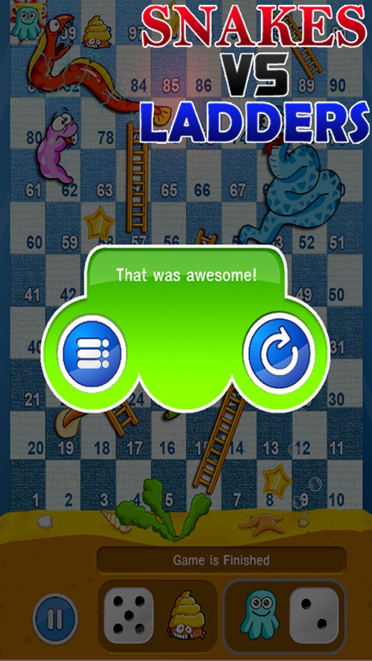 #3. Snakes Vs Ladders - Free Snake Ladder Slither Game (iOS) Podle: Lime Soda Games