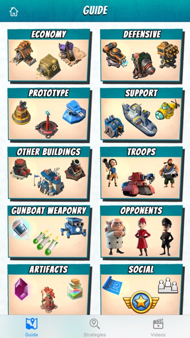 Screenshot #1 pour Complete guide for Boom Beach - Tips & strategies