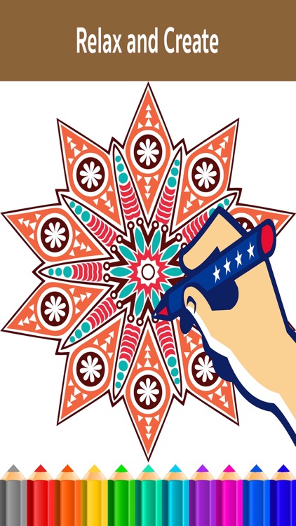 Mandala - Coloring Book Pages for Adult