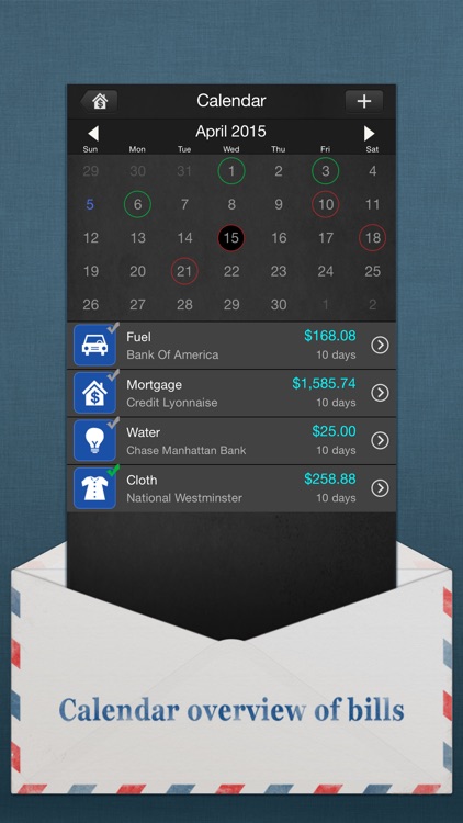 Bills Monitor - Bill Manager and Reminder