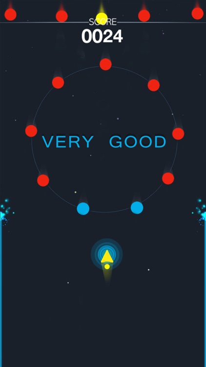 Galaxy Adventure : flight spaceship and avoid the dots