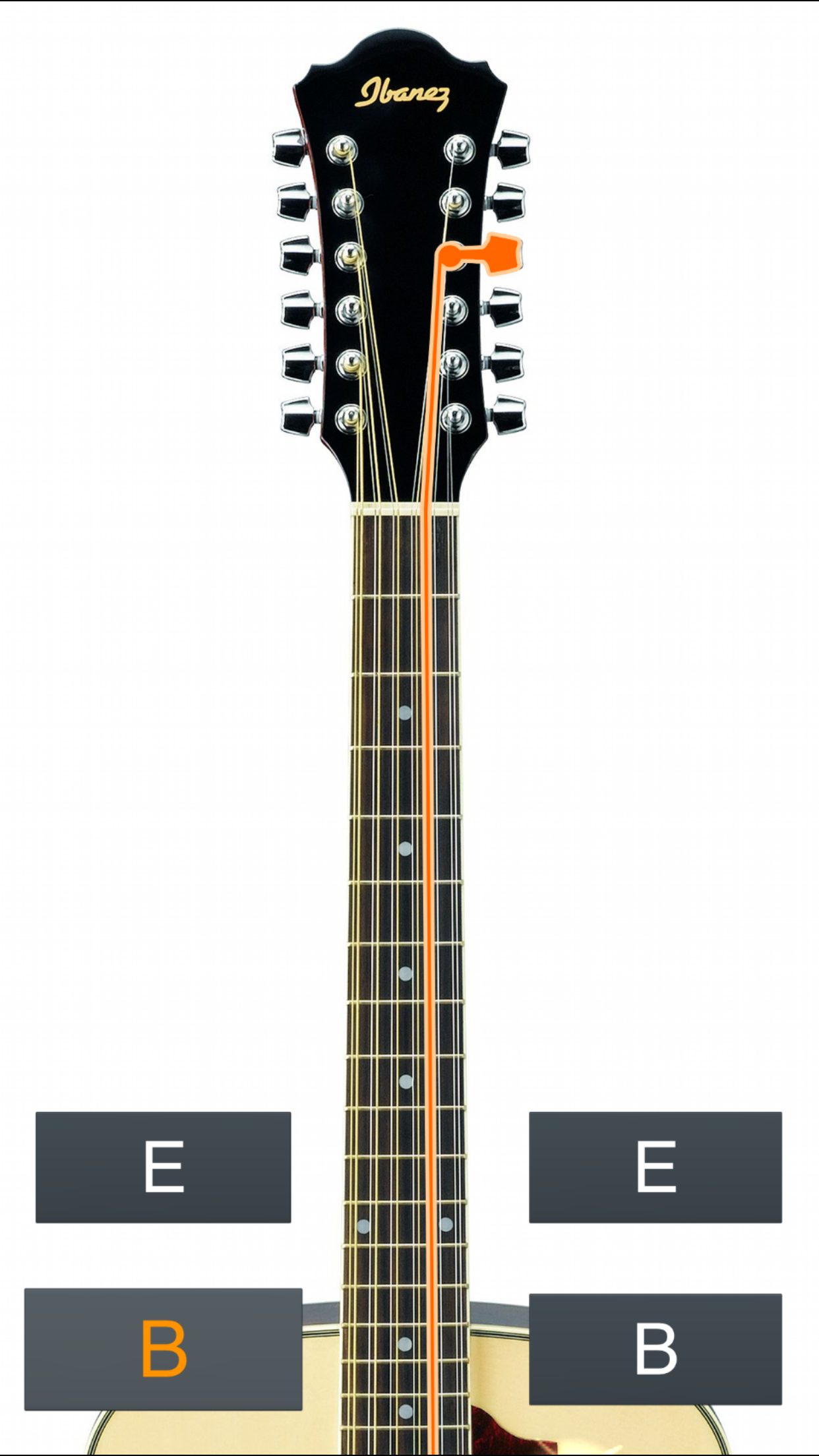 12-String Guitar Tuner Simple