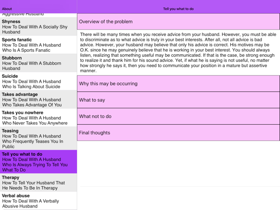 Screenshot #6 pour Practical Therapist II: Why Husbands Do What They Do and What to Do When They Do It