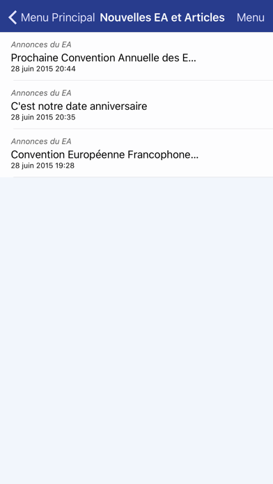Screenshot #3 pour EA Programme - Le Mouvement des Émotifs Anonymes