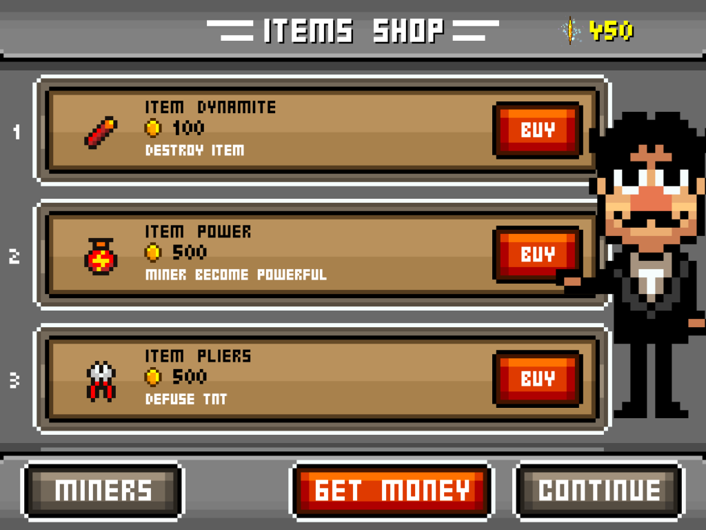 Gold Miner 8bit - Gold miner Deluxe Free