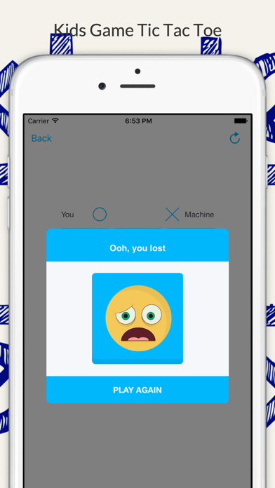 Screenshot #2 pour Tic Tac Toe-Enfants bienvenus Jeu gratuit