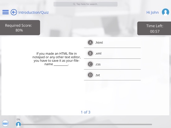 Screenshot #6 pour Learn Web Programming and HTML5  by GoLearningBus