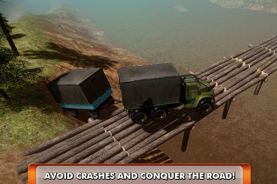 Offroad Truck Driving Simulator 3D screenshot 2