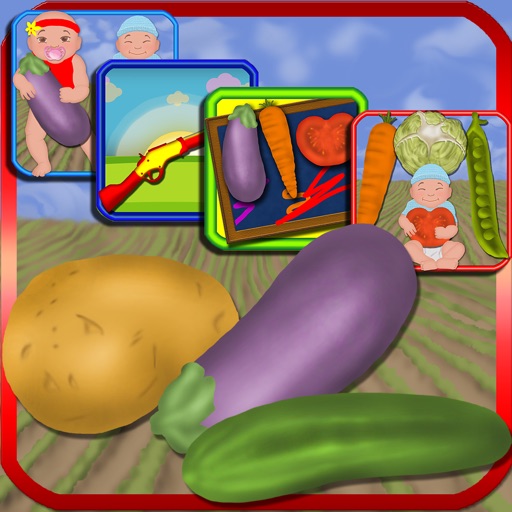 Veg Fun Preschool Learning Experience All In One Vegetables Games Collection icon