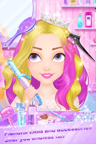 Hair Fashion™ - Girls Makeup, Dressup and Makeover Games screenshot 4