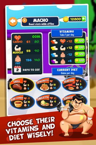 Gym Fit to Fat Race - real run jump-ing & wrestle boxing games for kids!のおすすめ画像4