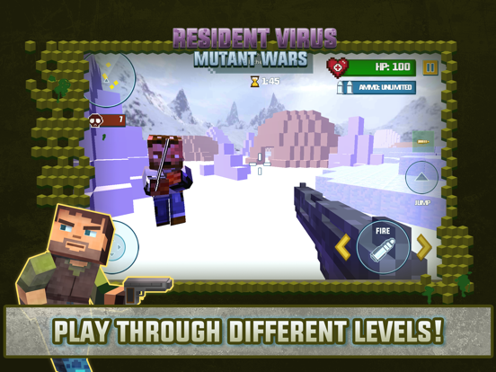 Resident Virus Mutant Wars iPad screenshot