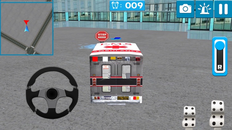 Ambulance Driver 3D Simulator Parking screenshot-4