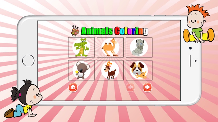 Animal Coloring Book And Puzzles Games For Kids 1