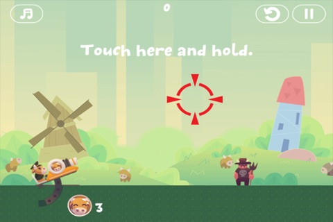 Baby Cow Launcher - Shoot in the Sky screenshot 3