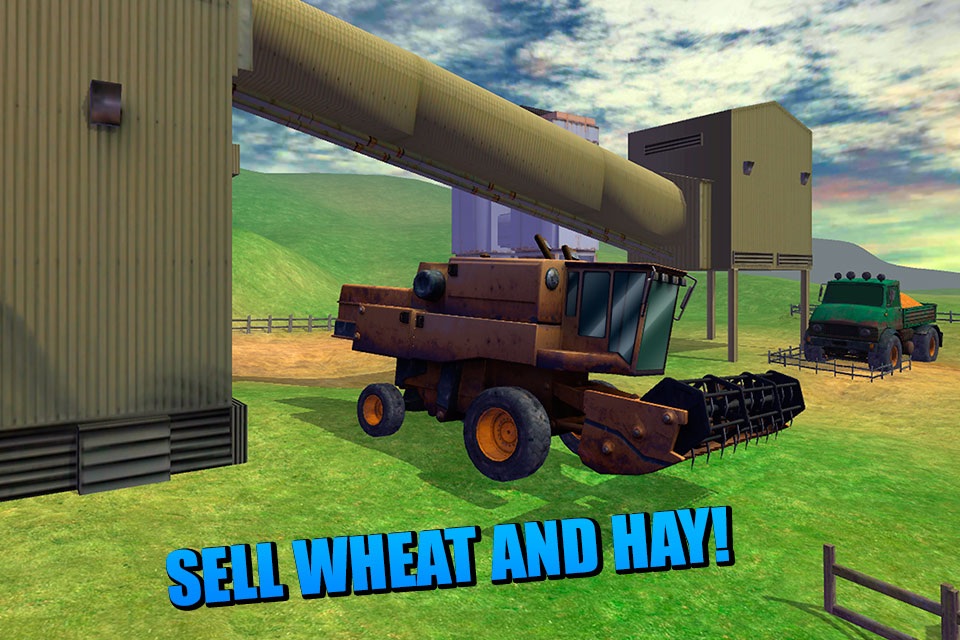 Farm Harvester Tractor Simulator 3D screenshot 3