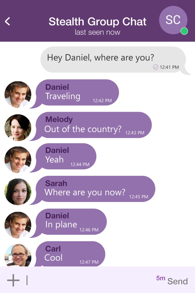 StealthChat: Encrypted Chats screenshot 4