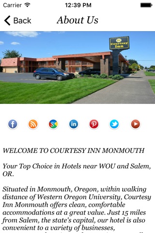 Courtesy Inn Monmouth Oregon screenshot 3