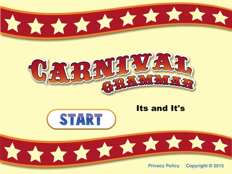 Carnival Grammar: It's and Its