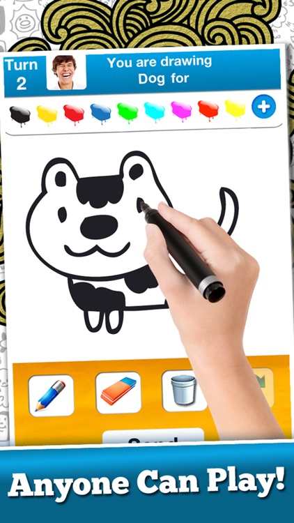 Doodle With Buddies : Fun Social Multi-player Drawing and Guessing Free Addicting Game to Play Family and Friends