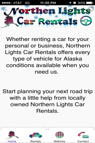 Northern Lights Car Rentals screenshot 2