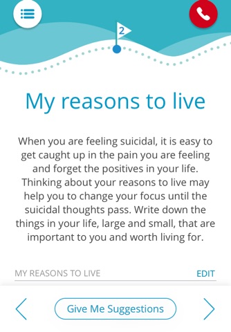 BeyondNow suicide safety plan screenshot 2