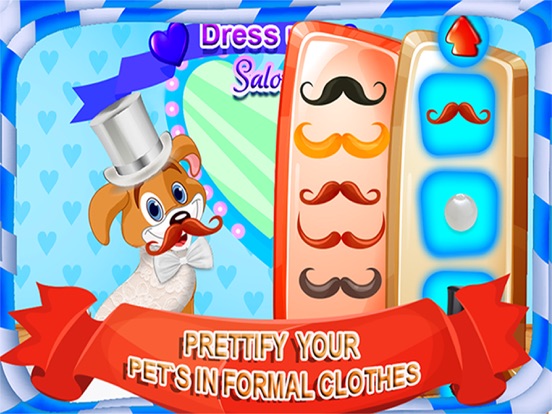 My Pets Wedding Salon Dressup - A virtual furry kitty & fluffy puppy marriage makeover game iPad screenshot