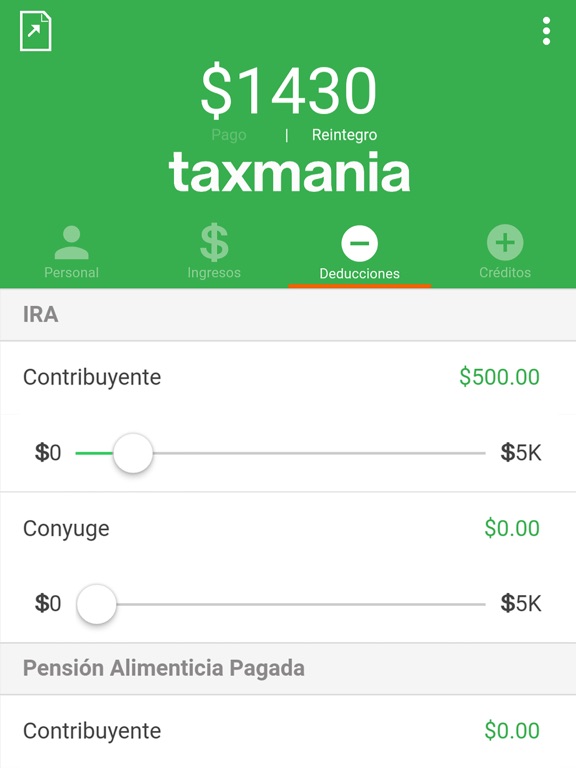 Screenshot #6 pour Taxmania Calculadora