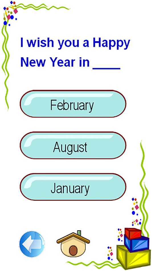 #5. Learning days of week and 12 months of the year (iOS) By: Prathed Sangwongvanit