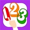 123 touch is an exciting educational game that helps your child rapidly learn the numbers by sight, sound and touch