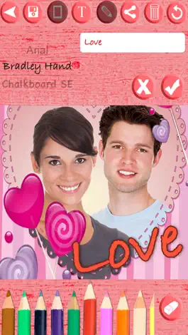 Game screenshot Valentine love frames - Photo editor to put your Valentine love photos in romantic love frames apk