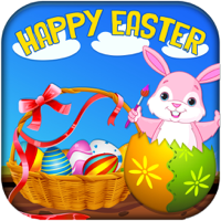 Surprise Eggs Easters Greetings - Peel scratch and squeeze the yolk to collect hidden gifts in Bunnys Easter basket