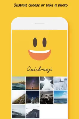 Game screenshot QuickMoji - add emoji  on you photo apk