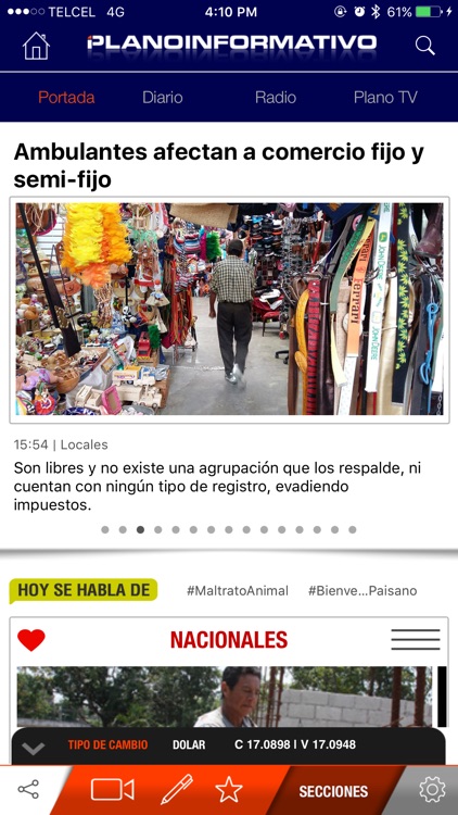 Plano Informativo versión iPhone