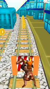 Crazy Horse Subway Surf screenshot #1 for iPhone