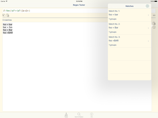 Screenshot #6 pour RegEchse